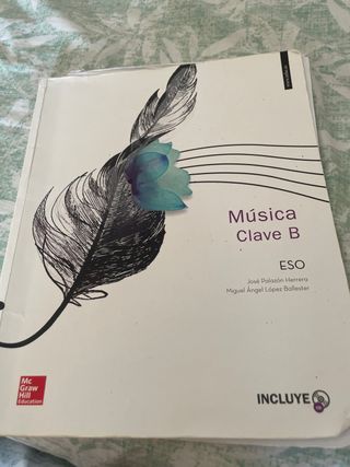 Libro Música Clave B ESO