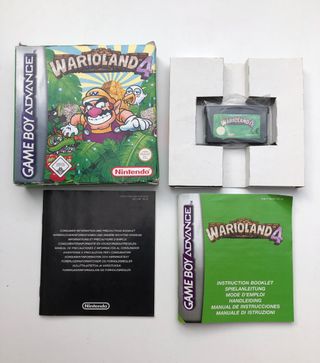 Warioland 4 Game Boy Advance Nintendo