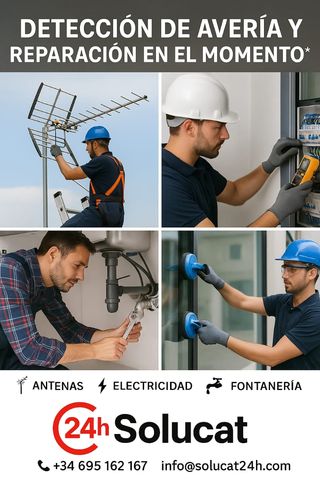 Electricista antenista fontanero baix Llobregat