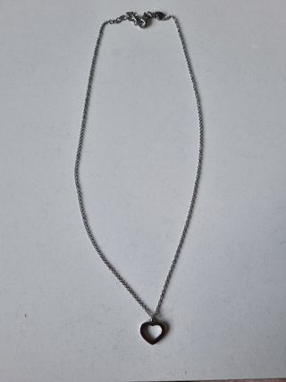 Collar Lotus Corazón Plata