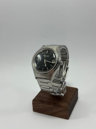 Reloj Citizen Automático Vintage Negro/Plateado