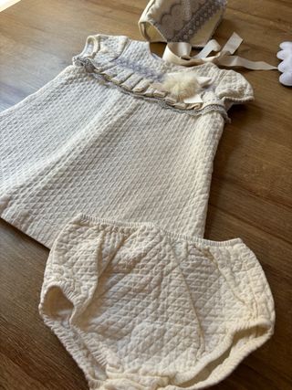 Vestido 3 años niña Kauli 3 piezas