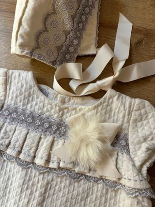 Vestido 3 años niña Kauli 3 piezas