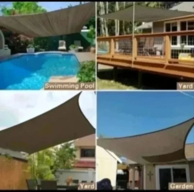 2 Toldos Retangulares de Velas 3X4