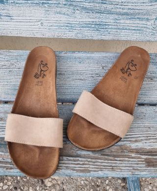 Ciabatte Miss Desiree Pelle Made in Italy 39