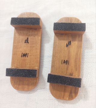 Ciabatte in legno con sacca mare