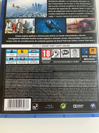 GTA V - PS4 (Grand Theft Auto V)