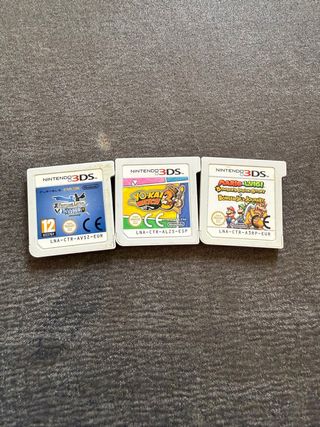Lote 3 Juegos Nintendo 3DS