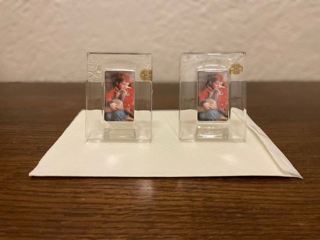 Cornici cristallo piombo 24% 11,5x8,5x1,5