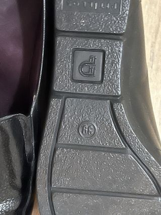 Zapatos con cuña marca Pitillos talla 39 negros