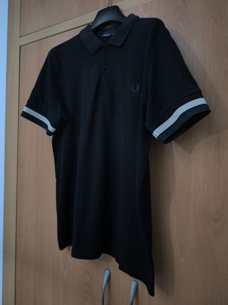 Polo Fred Perry Negro Talla M