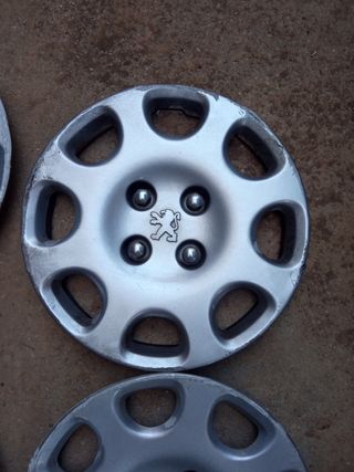 Tapacubos Peugeot (Set de 3) 14"