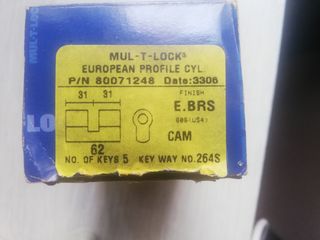 Bombin cerradura seguridad