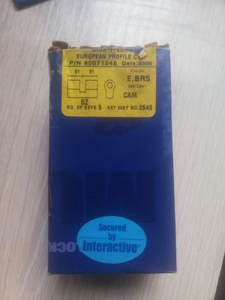 Bombin cerradura seguridad