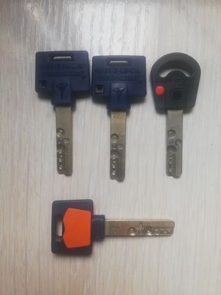 Bombin cerradura seguridad