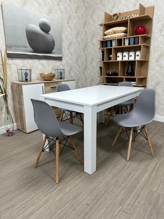 Mesa y 4 Sillas Nuevas