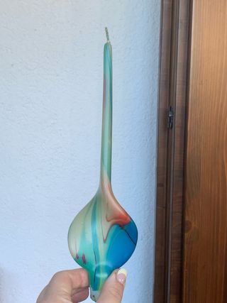 Set 2 candele decorative
