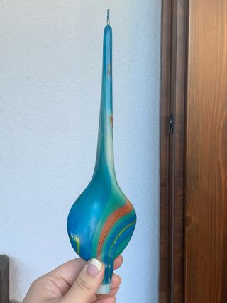 Set 2 candele decorative
