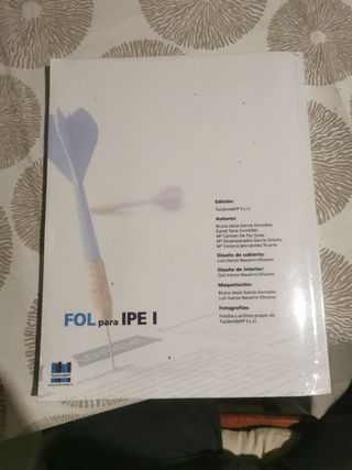 Libro fol para IPE I. 