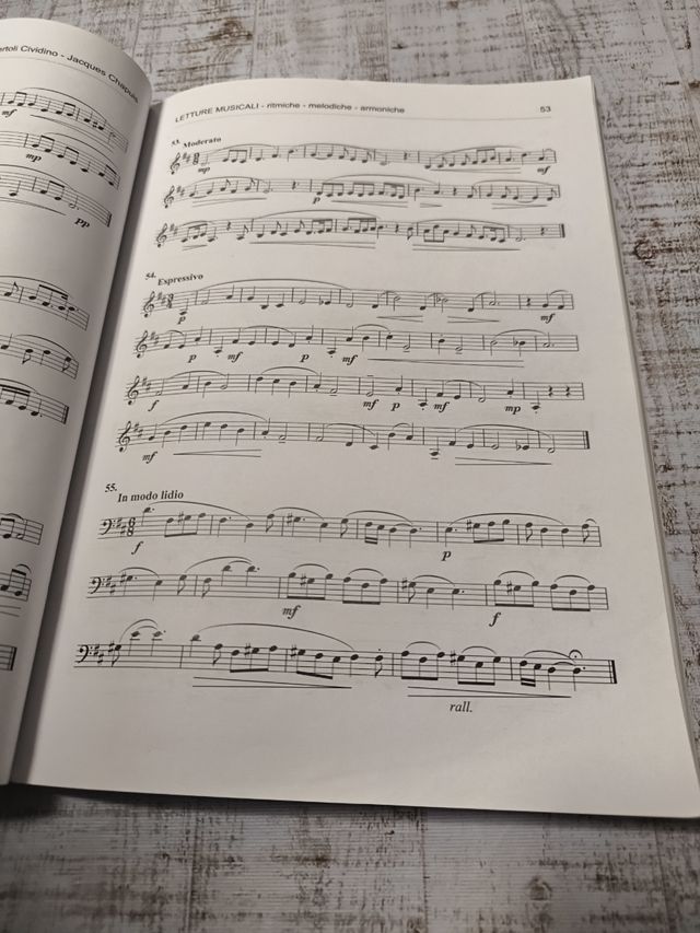 Libro Letture Musicali Conservatorio