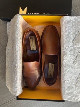 Mocasines Massimo Emporio Marrón Talla 40