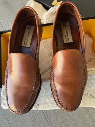 Mocasines Massimo Emporio Marrón Talla 40