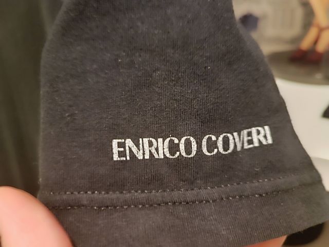 Maglietta Enrico Coveri Nera Taglia M