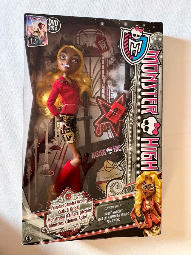 Muñeca Monster High Clawdia Wolf Hauntlywood
