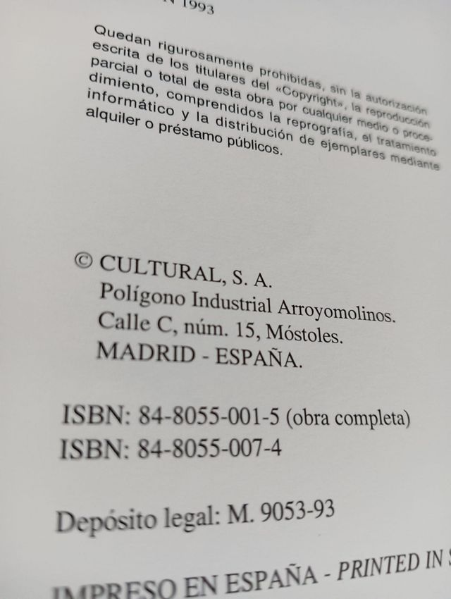 Enciclopedia Historia universal, 16 libros