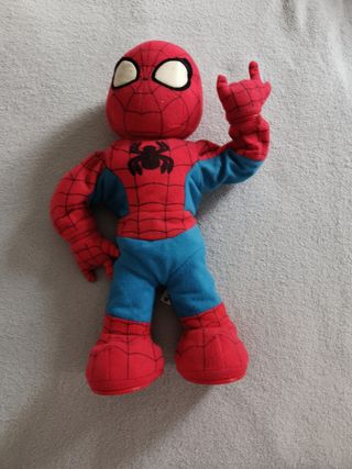 Peluche Spiderman bailarin