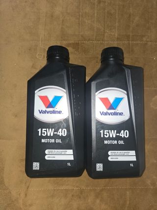 2x Valvoline 15W-40 Aceite Motor