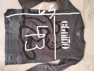 Camiseta El Niño gris