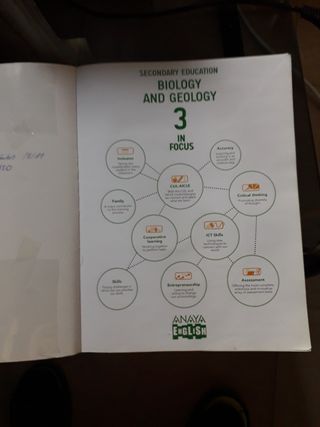 Biología y Geología 3. (Colegios Bilingües)