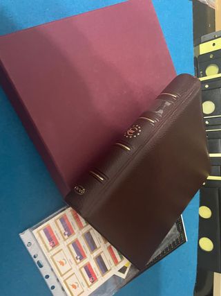 ALBUM Pardo + 8 hojas para Euros REGALO banderas