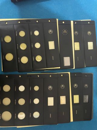 ALBUM Pardo + 8 hojas para Euros REGALO banderas