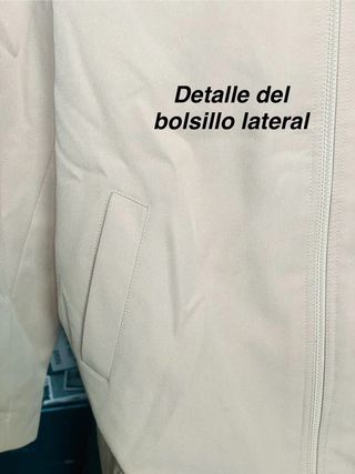 Gabardina corta vintage Muro forrada borrego