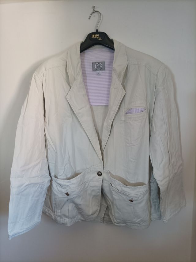 Giacca uomo Bizzarro beige taglia L