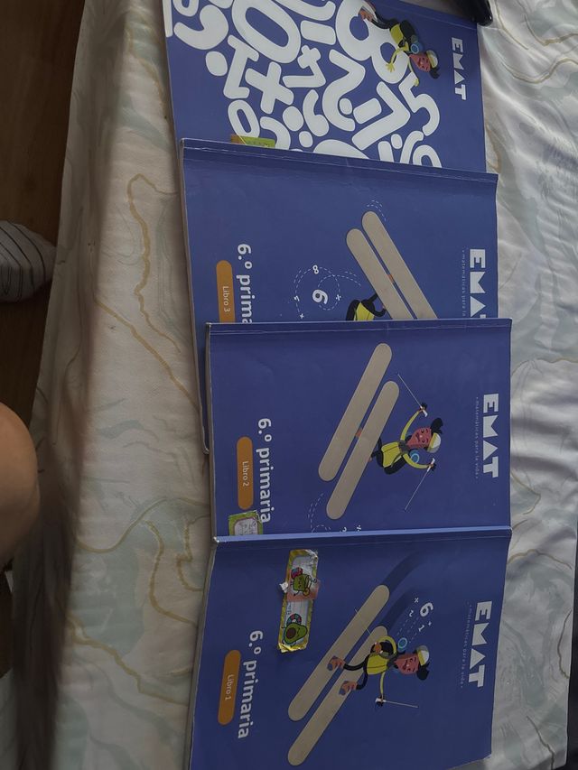 libros Emat 6 primaria