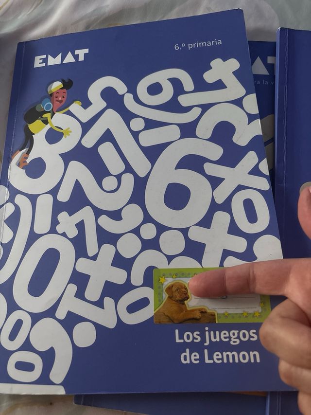 libros Emat 6 primaria