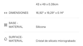 Alfombrilla Cristal Wallhack SP-004 (Skypad)