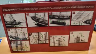 2 Modellini di nave Flyer Constructo