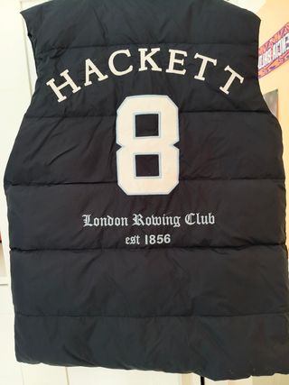 Chaleco Hackett Negro Talla 8 London Rowing Club