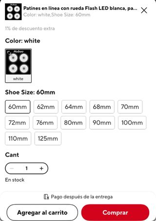 Patines Freeskate nº 39 (para pie 37-38) TREX