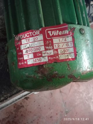 REDUCTORA VITEM TIPO TE-20