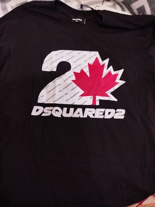 Camiseta Ds Hombre Negra Talla XL