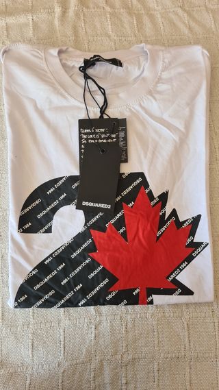 Camiseta Ds Hombre Negra Talla XL