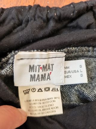 Pantalón premamá MitMat Gris