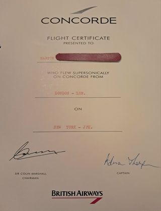 PIN E INSIGNIA AVION CONCORDE