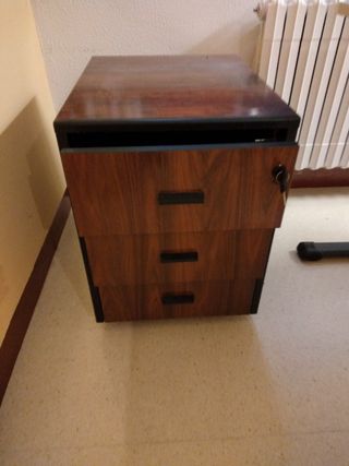 Mesa auxiliar 3 cajones