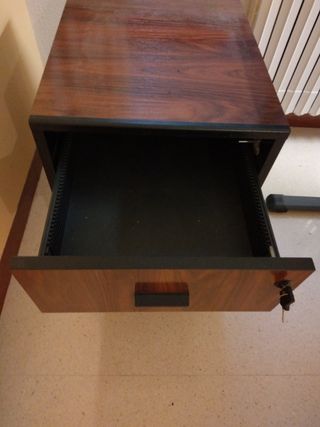 Mesa auxiliar 3 cajones